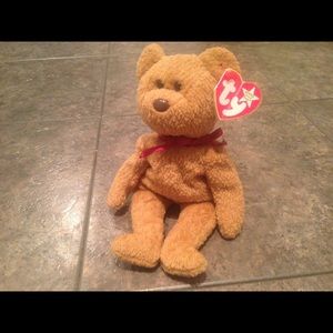 Beenie baby original 1993 'Curly' tag misprint